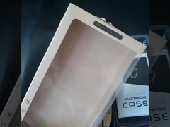 Elektronik ambalaj için özelleştirilebilir beyaz sert kutular