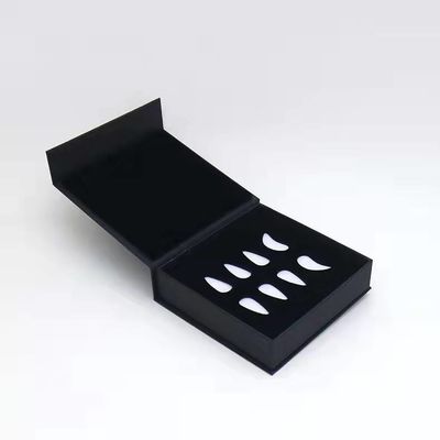 Kalite  Embossing Cosmetic Packaging Box For Luxury Press On Nails Fabrika